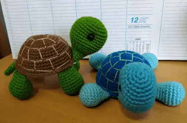 Crochet turtle